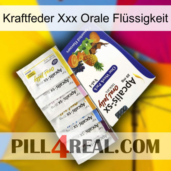Kraftfeder Xxx Orale Flüssigkeit 11